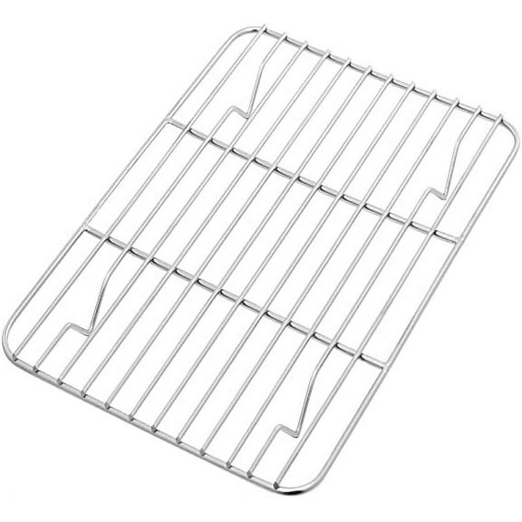 Tutuviw Roasting Rack Cooling Rack Stainless Steel Cooling Rack Baking Rack Rust Free Non & Toxic for Cooking and Cooling 8.7*6.3*0.6 inches