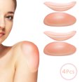thumbnail image 1 of Tutuviw Silicone Shoulder Pads Anti-Slip Invisible Breathable for Women ,Shoulder Pads Height Enhancer for men Clothing Costume Shoulder Pads Reusable (4 Pcs Skin), 1 of 8