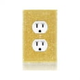 thumbnail image 1 of Tutuviw Sparkly Light Switch Cover Bling Outlets Cover, Duplex Outlet Bling Light Switch Cover Diamond Outlet Cover, Gold Crystal Shiny Wall Plate Cover, 1 of 8