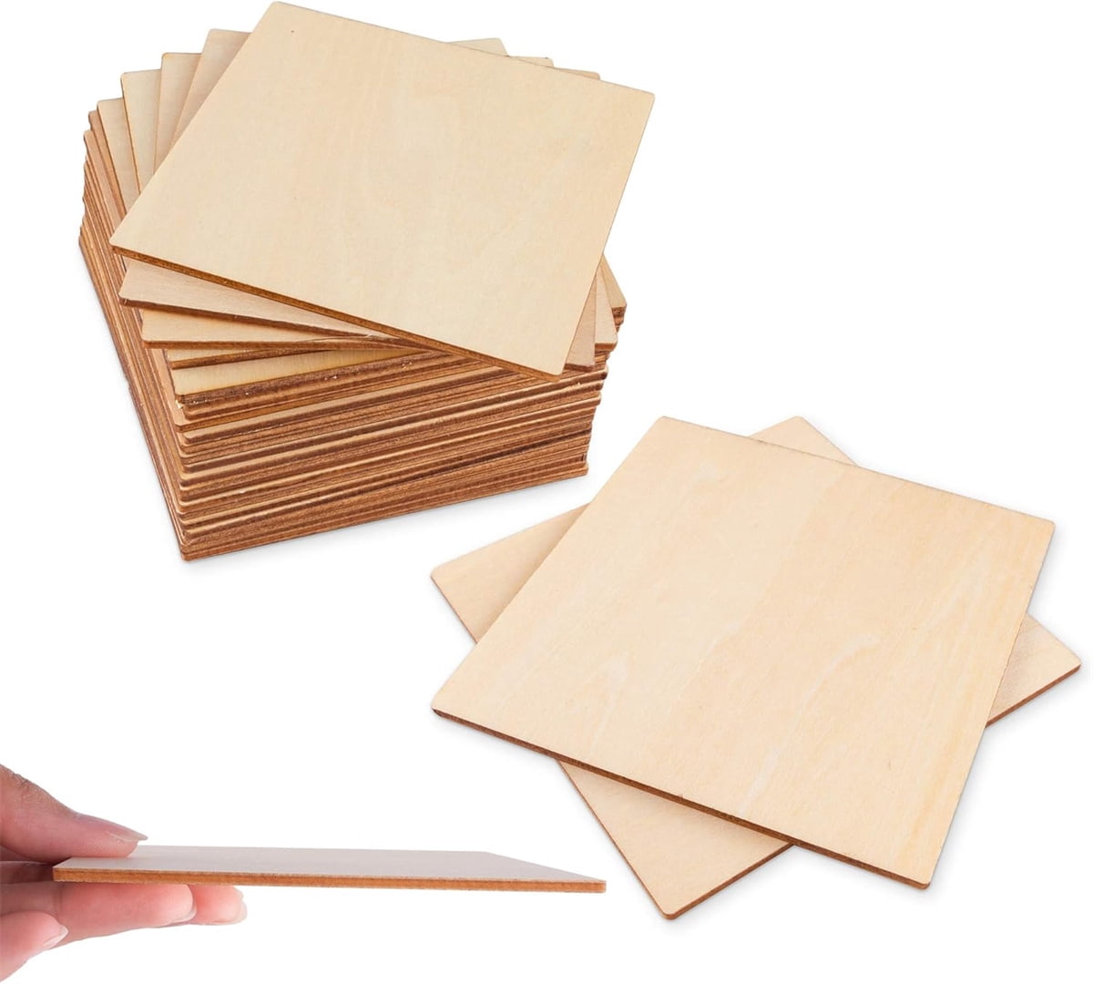 Wood Squares For Craftsnull