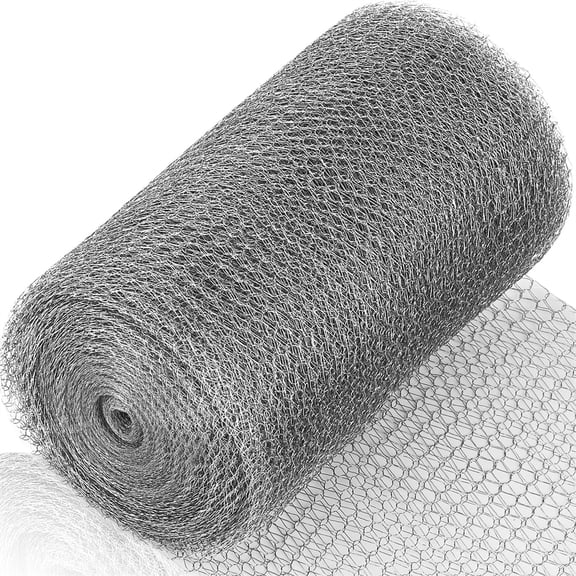 Tutuviw Upgraded Not Rusty Stainless Steel Mesh Gap Blocker 5X 19.68 ft , Flexible Stainless Steel Wool Holding up Well Tight Spots, Wire Mesh Hole Fill Fabric, Roll Easy to Work