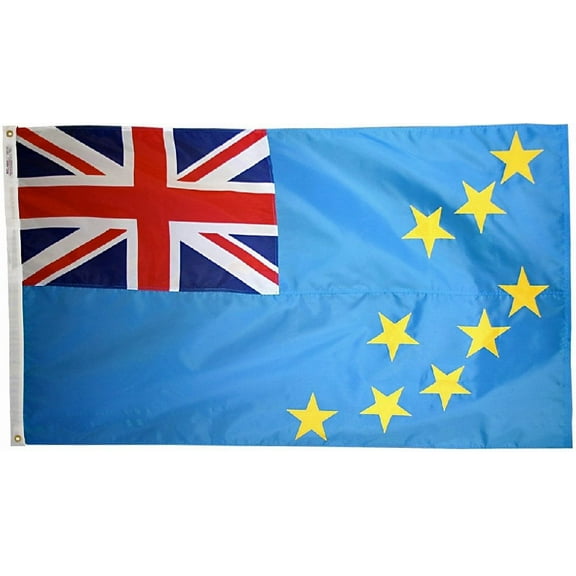 Tuvalu - 3'X5' Nylon Flag