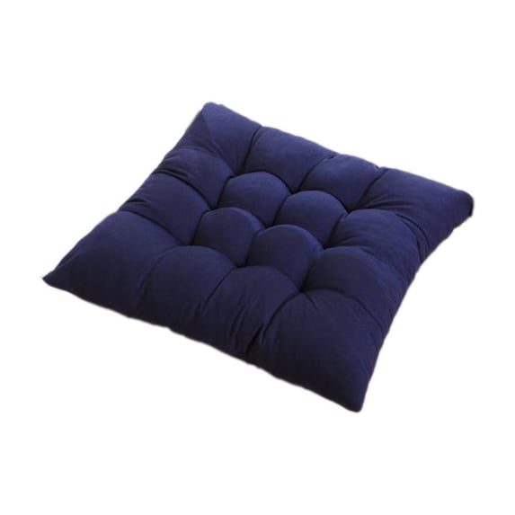 Tuvgenk 100%Polyester office chair cushion Soft seat cushion Rectangle For Interior Use Blue meditation cushion Soft