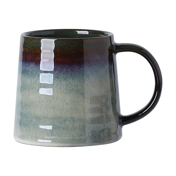 Tuvgenk 18.6oz Gradient-Glaze Coffee Mug Multicolor Dishwasher-Safe Ceramic Unique Coffee Mugs Gifts for Valentine's and Birthday – Perfect for Women and Men in All Settings, Be It Office or Home