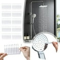 thumbnail image 1 of Tuvgenk Anti-Clogging Shower Head Cleaning Brush for Small Hole 50pcs Shower Head Cleaner Multifunctional Non-Slip Handle White Plastic for Household, 1 of 9