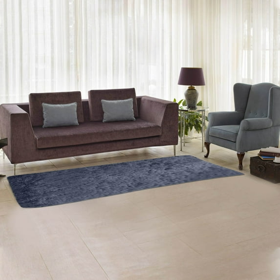 Tuvgenk Area Rug Living Room Non Slip Accent Rugs Rectangular Washable 2×7 Bedroom Floor Mat