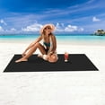 thumbnail image 1 of Tuvgenk Beach Blanket Outdoor Waterproof Picnic Blankets Rectangular Washable 7×7 Area Rug for Outdoor Grilling & BBQ, 1 of 5