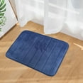 thumbnail image 1 of Tuvgenk Bath Mat Water Absorbing Non Slip Bathroom Rugs Long Rectangle Navy Blue Area Rug for Shower, 1 of 5