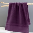 thumbnail image 1 of Tuvgenk Bath Towels Large Absorbent Cotton Bath Towel Soft Purple Pill Resistant Thick Fade Resistant 39x20 inch for Bathroom Beach Shower, 1 of 6