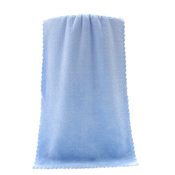 Tuvgenk Bath Towels Large Highly Absorbent Bath Towel Soft Blue Lightweight 39x20 inch for Bathroom Shower