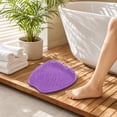 thumbnail image 1 of Tuvgenk Bathroom Mat Rugs Waterproof Purple Bathroom Floor Rugs with Suction Non-Slip Quick Dry Small, 1 of 8