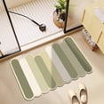 thumbnail image 1 of Tuvgenk Bathroom Rugs Absorbent Quick Dry Non Slip Bath Mat Rectangle Small Sage Green 1'X2' Shower Floor Mat, 1 of 6