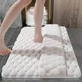 thumbnail image 1 of Tuvgenk Bathroom Rugs Non Slip White Bath Mat for Toilet Area Soft Plush Super Absorbent Easy To Clean Area Rug for Shower, 1 of 7
