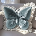 thumbnail image 1 of Tuvgenk Butterfly Pillow Decorative Butterfly Shaped Throw Pillows 20" x 16" Soft Plush Cushion Decor for Bedroom Living Room Sofa Couch Pink, 1 of 7