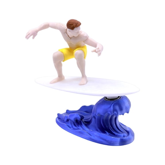Tuvgenk Car Interior Surfer Wobbler Ornament Inertial Swing Figure Dashboard Decor Trendy Vehicle Accessory