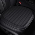 thumbnail image 1 of Tuvgenk Car Seat Cushion Seat Cushion for Car Ventilated Linen Black All Season Chair Pad Office Home Use, 1 of 6