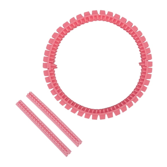 Tuvgenk Cardboard Cat Self-Grooming Device with DIY Comb Ring, Door Hole Mount for Cats House, Interactive Deshedding & Massage Tool (Pink)