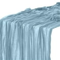thumbnail image 1 of Tuvgenk Cheesecloth Table Runner Boho Gauze Rustic Wrinkle Texture for Wedding Event Party Dining Home Table Decoration 35x70 inch, 1 of 5
