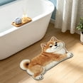thumbnail image 1 of Tuvgenk Cute Bathroom Rugs Water Absorbing Bathroom Mats Novelty Shaped Quick Dry Animai Print Non-Slip 16 X 24 in, 1 of 6