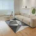 thumbnail image 1 of Tuvgenk Dark Gray Solid Scandinavian Minimalist Area Rug Soft Easy Clean Non Slip for Living Room Bedroom, 1 of 5