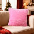 thumbnail image 1 of Tuvgenk Decorative Pillow Covers Pink 17x17 Stain Protection Pillow Covers Decorative Square Cotton Soft Couch Pillow Covers, 1 of 7