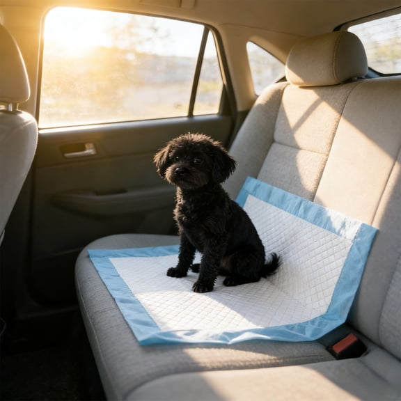 Tuvgenk Disposable Pet Training Pad Thick Absorbent Pee Mat Leakproof Quick Lock Liquid Layout for Indoor Household Daily Care Needs