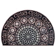 thumbnail image 1 of Tuvgenk Door Mats Boho Non Slip Entryway Estate Doormats Semicircle Washable Floor Rug 20x32 inch, 1 of 5