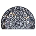 thumbnail image 1 of Tuvgenk Door Mats Entryway Non Slip Boho Estate Doormats Washable Semicircle Floor Rug 20x32 inch, 1 of 5