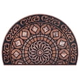 thumbnail image 1 of Tuvgenk Door Mats Non Slip Boho Entryway Estate Doormats Semicircle Washable Floor Rug 20x32 inch, 1 of 5