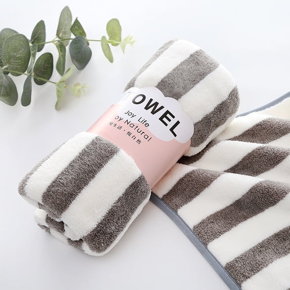 Tuvgenk Face Towels 13.8x29.5in Gray Reusable Washcloths Comfortable Soft Fingertip Towels for Women