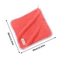 thumbnail image 1 of Tuvgenk Face Towels Pink Reusable 11.8x11.8in Washcloths Comfortable Soft Fingertip Towels for Women, 1 of 5
