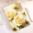 thumbnail image 1 of Tuvgenk Floral Notebook Yellow A5 Subject Notebook Flower Lay-Flat Travel Diary, 1 of 6