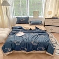 thumbnail image 1 of Tuvgenk Floral Quilts Full/Queen Polyester Multicolor Blanket Cooling Summer Travel Soft Lightweight Cover Blanket for Beds, 1 of 6