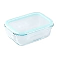 thumbnail image 1 of Tuvgenk Food Storage Containers with Lids Airtight Glass Meal Prep Containers Reusable Freezer Safe Leakproof Rectangle Snap 1 Compartment Stackable Lunch Use, 1 of 5