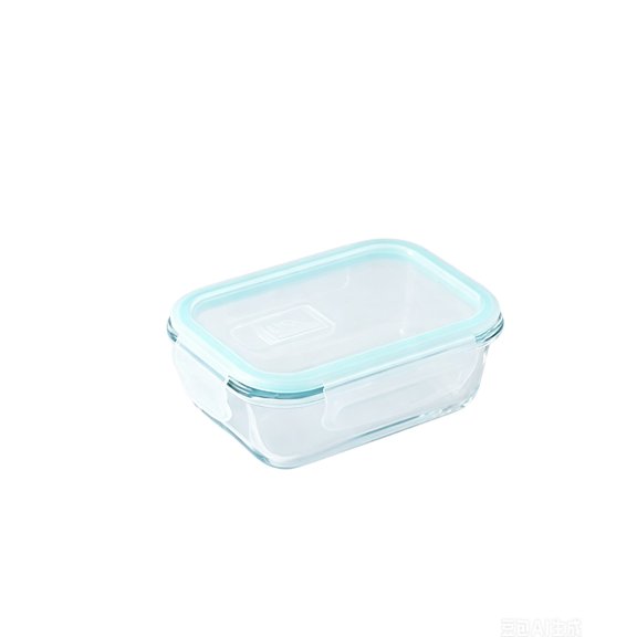 Tuvgenk Food Storage Containers with Lids Airtight Glass Meal Prep Containers Reusable Freezer Safe Stackable 1 Compartment Snap Rectangle Leakproof Camping Use