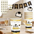 thumbnail image 1 of Tuvgenk Gold Graduation Disposable Cups 24PC Beverage Container for Party Drinks Cocktail and Celebration Refreshment, 1 of 6