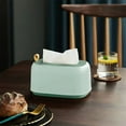 thumbnail image 1 of Tuvgenk Green Plastic Facial Tissue Covers Rectangular Tissue Box Universal Modern Gift Tissue Box for Friends, 1 of 6