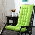 thumbnail image 1 of Tuvgenk Green Recliner Rocking Chair Cushion High Back Non-Slip Tatami Mat Chaise Lounge Cushions Thickened Cotton Pressure Relief Rocker Pad for Indoor Outdoor Patio, 1 of 6