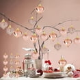 thumbnail image 1 of Tuvgenk Heart Ornaments 36pcs Romantic Plastic for Valentines Day Decor Heart Shaped Baubles Friendship Gifts, 1 of 6