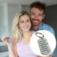 thumbnail image 1 of Tuvgenk Portable Inspirational Stainless Steel Keychain, Personalized Gift for Men & Women & First-Time Drivers, 1 of 5