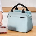 thumbnail image 1 of Tuvgenk Large Insulated Lunch Bag for Women Men,11x9.5x6.7 in Cooler Tote with Double Zipper,Water-Resistant Thermal Bento for Work Picnic,Blue, 1 of 6
