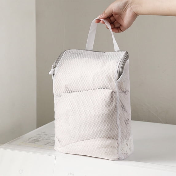 Tuvgenk Mesh Laundry Bag for Delicates Laundry Bags Durable Sturdy Zipper Nylon for Washing Machine