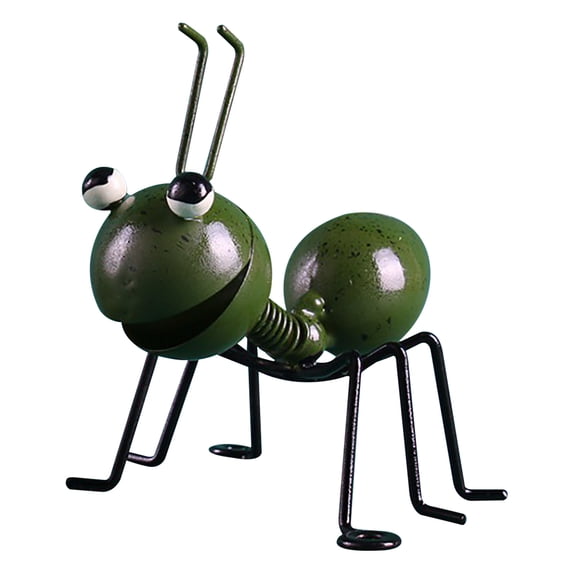 Tuvgenk Metal Ant Wall Decor 3d Iron Art Sculpture for Indoor Outdoor Home Garden Patio Yard Wall Decoration Green Acrylic