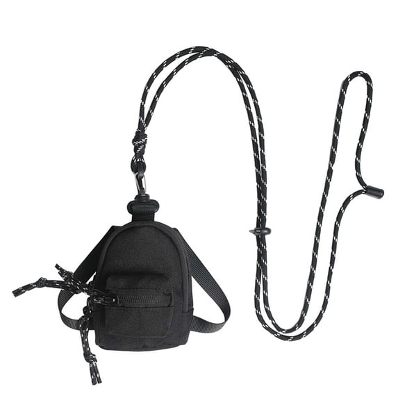 Tuvgenk Mini Coin Purse Key Bag Oxford Cloth Water-Resistant Pendant Multi-Use for Credit Cards Lipstick Headphones Daily Outdoor