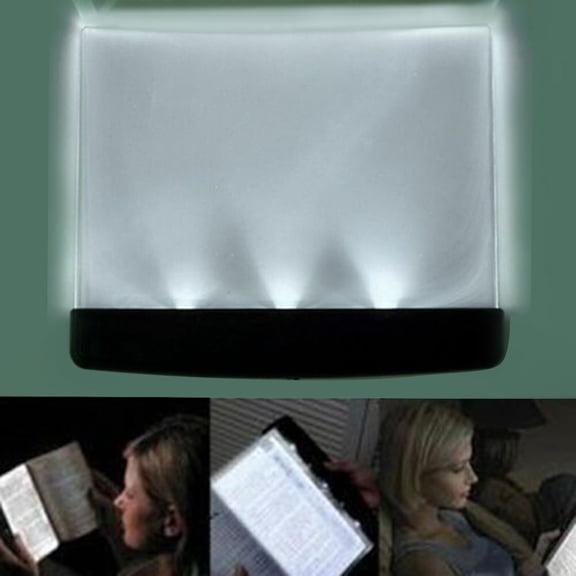 Tuvgenk Mood Book Light Battery Operated Student Flat Panel Bookmark Light Led Lights Gift Bedroom Decorative Lights