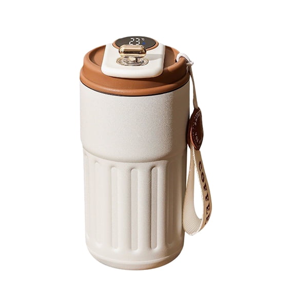 Tuvgenk Multicolor Smart Led Temperature Travel Coffee Mugs Stainless Steel 9.6oz Unique Coffee Mug To Go Practical and Stylish Ideas for Women and Men at the Office