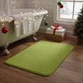 thumbnail image 1 of Tuvgenk Non Slip Bath Mat Water Absorbing Quick Drying Bathroom Rugs Small 2x2 Sage Green Rectangle Floor Mat for Shower, 1 of 7