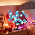 thumbnail image 1 of Tuvgenk Ornament Night Light Ambient Warm Battery Operated Ambient Led Lights Gift Roses Tree Decorative Lights, 1 of 6