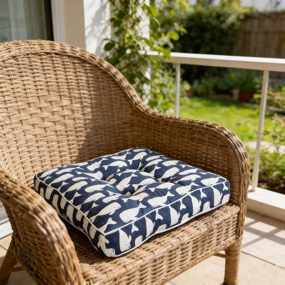 Tuvgenk Patio Chair Cushions Square Multicolor Outdoor Seating Cushions Nylon,Spandex Scratch Resistant for Bedroom,Balcony
