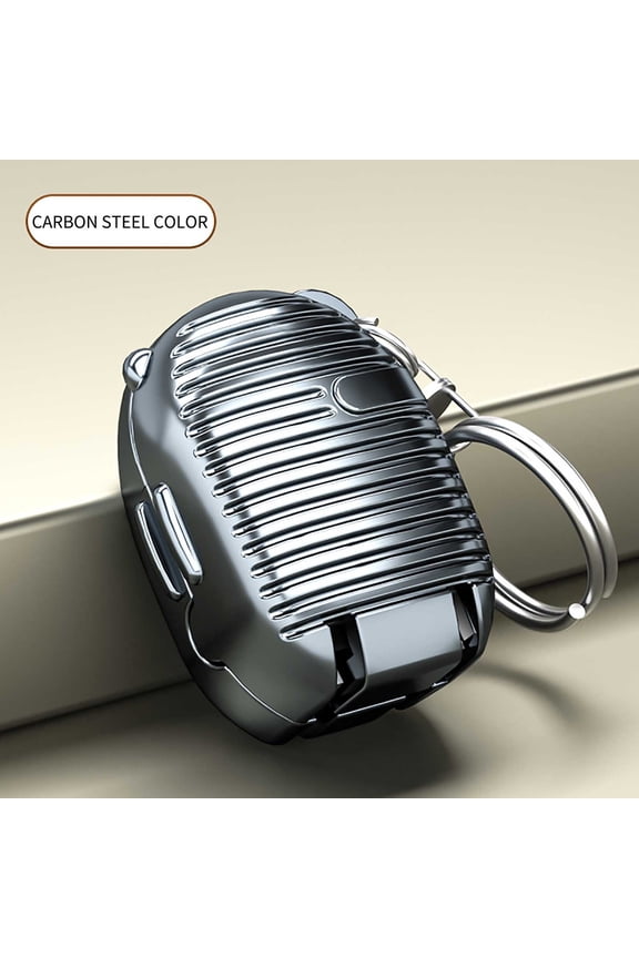 Portable Stainless Steel Folding Keychain with Nail Clipper, Manicure Set for Travel or as a Practical Gift Idea